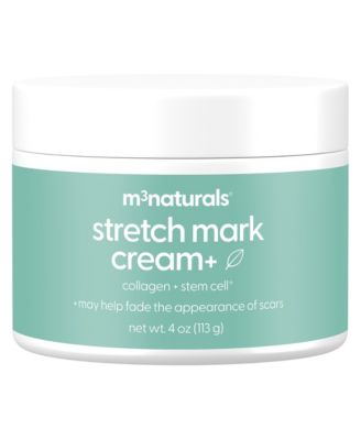 Stretch Mark Cream with Collagen and Stem Cell Extracts, Pregnancy and Scar Care Lotion with Tea, 4 Ounce