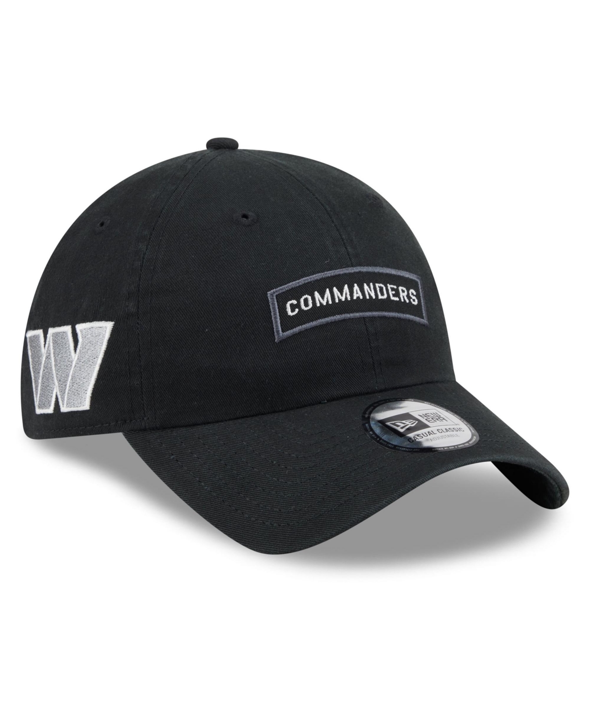 New Era Men's Black Washington Commanders 2026 Salute To Service Casual Classic Adjustable Hat - Black