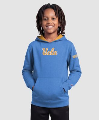 Big Boys' and Girls' Blue UCLA Bruins Fleece Hoodie