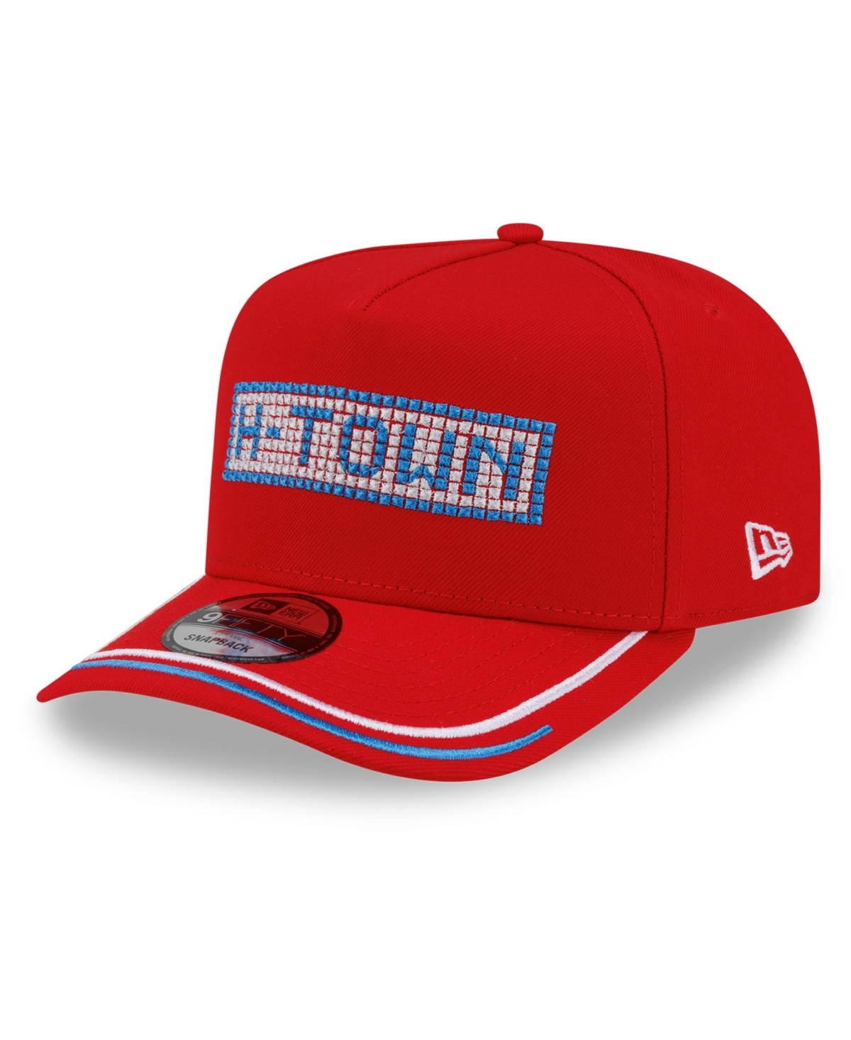 New Era Men's Red Houston Texans 2026 Rivalries Collection Fan Pack A-Frame 9FIFTY Snapback Hat - Red