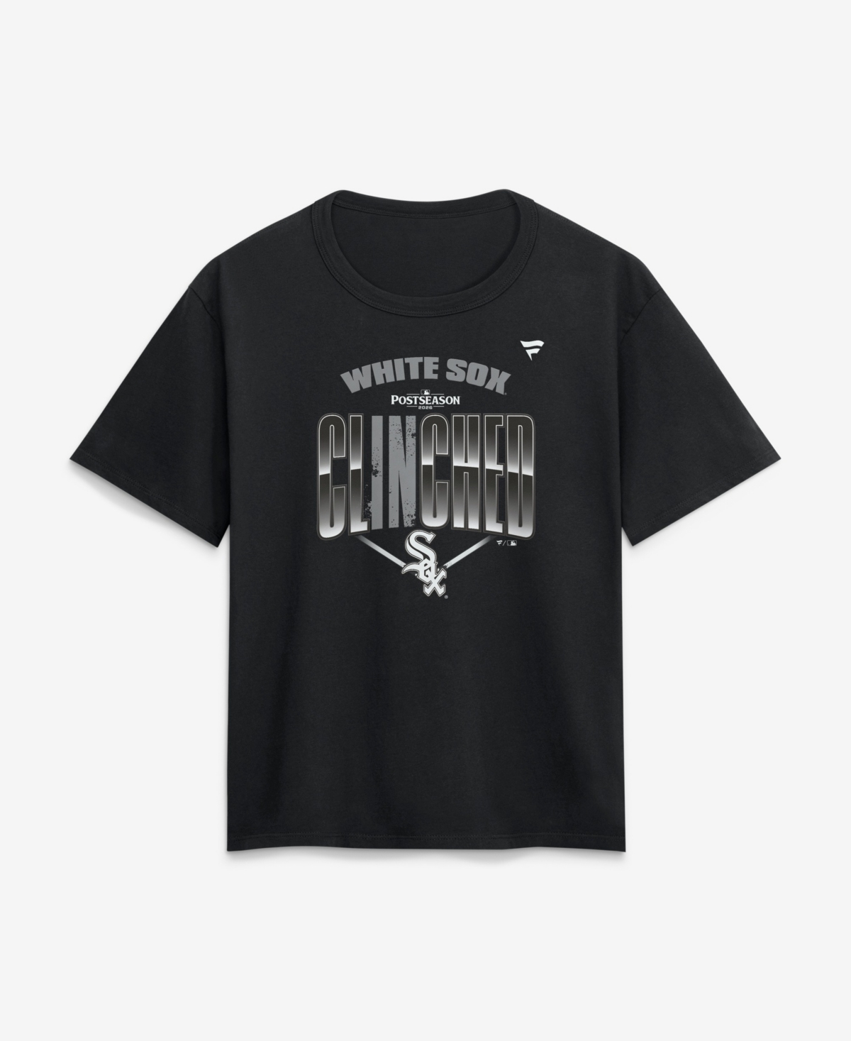 Fanatics Women's Black Chicago White Sox 2026 Mlb Postseason Locker Room T-Shirt - Black