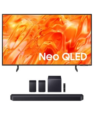 QN70HA 50" Neo QLED 4K UHD Smart TV with HW-Q990H Soundbar & Subwoofer & Screen Cleaner Kit Bundle (2026)