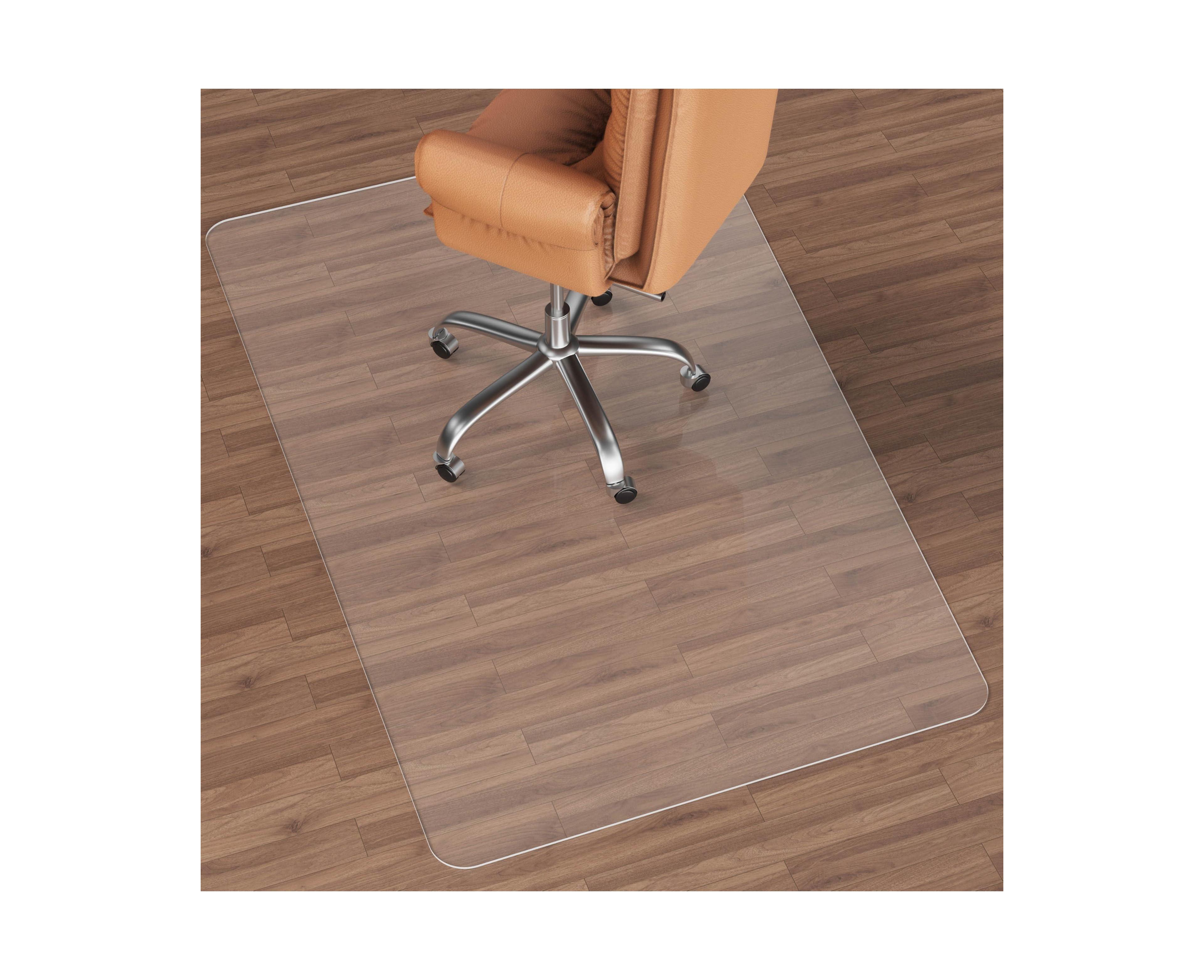 Danrong Heavy Duty Clear Chair Mat Non Slip Floor Protector For Hardwood Tile