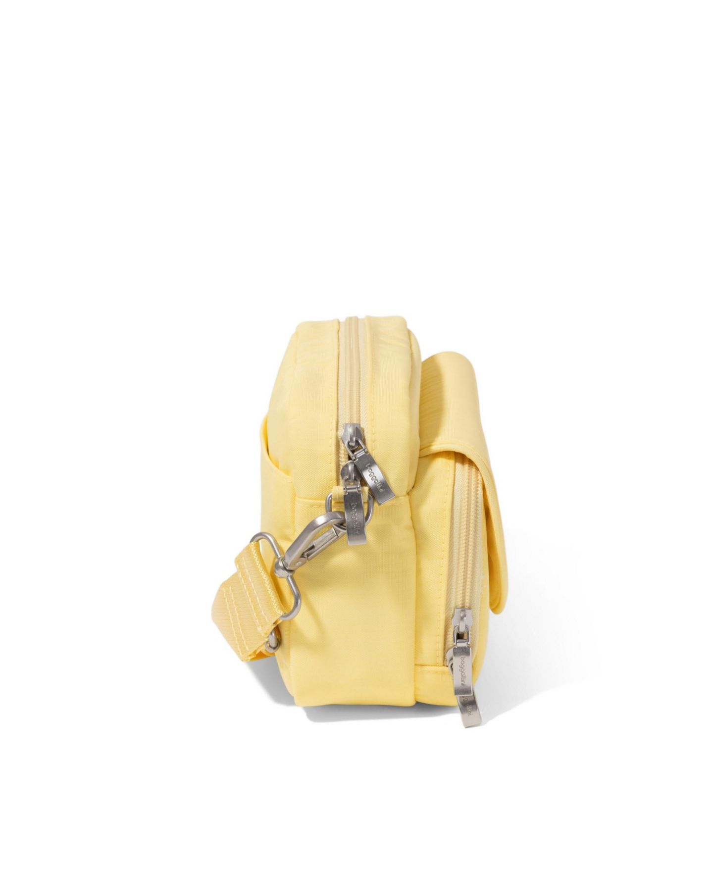 Женская сумка Baggallini Coastal Flip Lock Camera Bag Crossbody, цвет: Сливочный жёлтый — фото 6