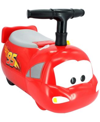 Zoom McQueen Plastic Lights and Sounds Ride-On, Ages 12-36 Months