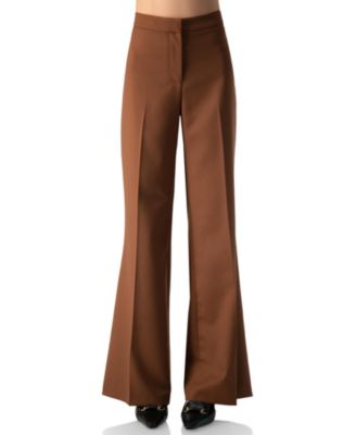 Women's High-Rise Semi-Flare Pull-On Pants