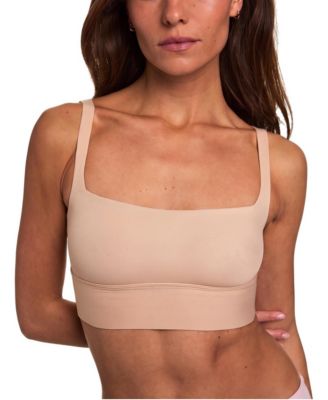 Bliss Square Neck Wireless Longline Bralette