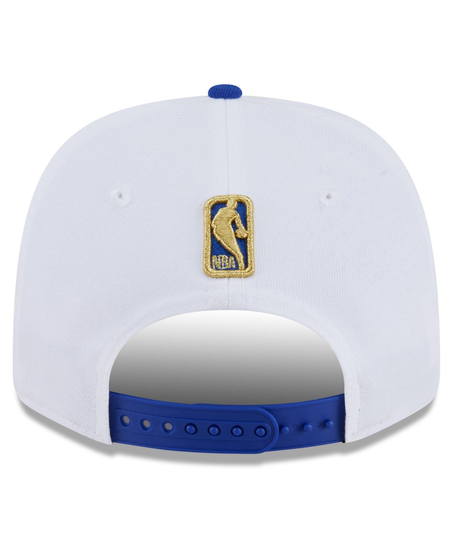 Мужская кепка New Era White, Blue New York Knicks 2026 Ring Ceremony 9SEVENTY Adjustable Hat — фото 4