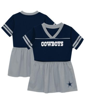 Girls Toddler Navy Dallas Cowboys Stadium Lights 2.0 Jersey