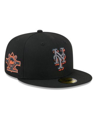 Men's Black New York Mets Color Pop 59FIFTY Fitted Hat