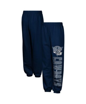 Big Boys' and Girls' Navy Dallas Cowboys Run Gun Sweatpants
