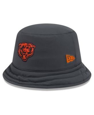 Men's Charcoal Chicago Bears 2026 Sideline Cold Weather Bucket Hat