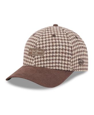 Women's Light Brown New York Yankees Faux Wool 9FORTY M-Crown Adjustable Hat