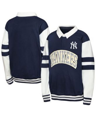 Big Boys' and Girls' Navy New York Yankees Big League Fielder MVP Fashion Sweatshirt
