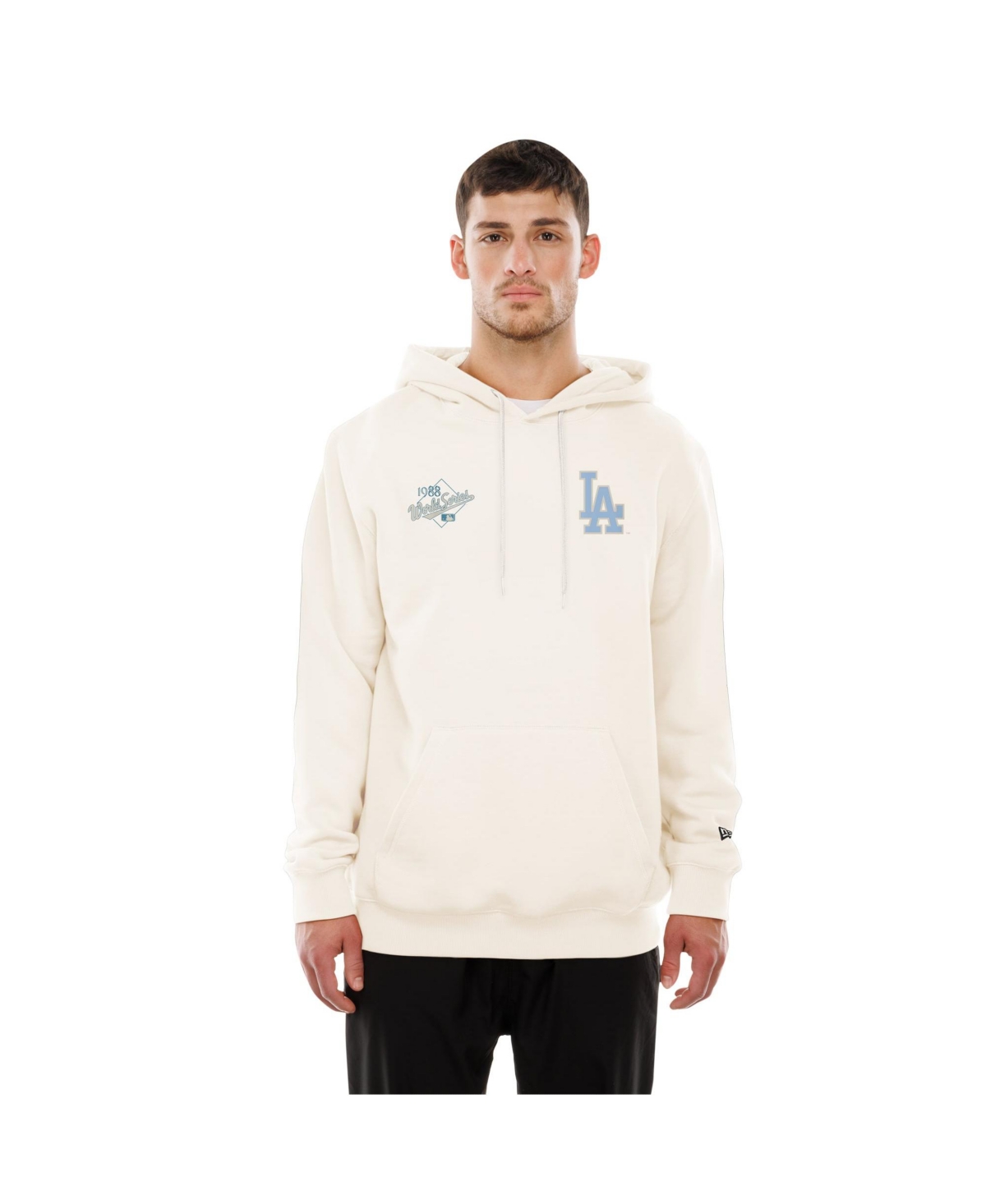 New Era Men's Natural Los Angeles Dodgers Equinox Hoodie - Natural