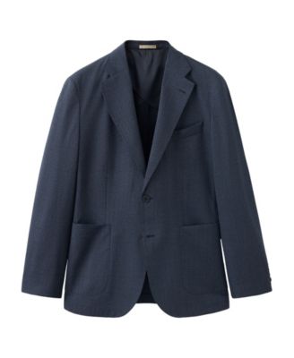 Men's Americana Aneto Slim-Fit Plaid Single-Breasted Blazer