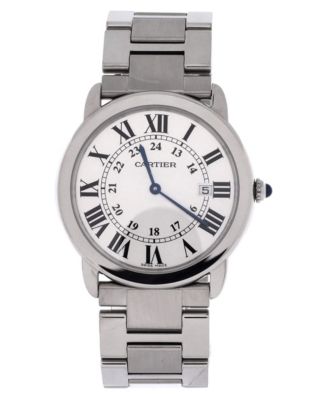 Ronde Solo de Cartier Quartz Watch in Stainless Steel 36mm