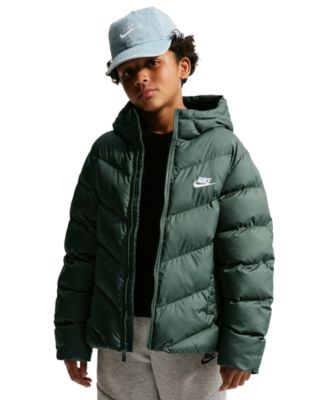 Boys' and Girls' 8-20 Sportswear All Day Play Long-Sleeve Puffer Jacket
