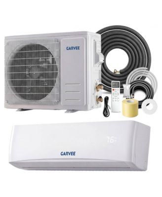 17 SEER2 12000 BTU Mini Split AC/Heating System, WiFi Wall-Mounted Mini Split Air Conditiner, 115V, for Rooms up to 450 Square. Feet.
