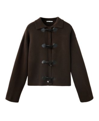 Women's Toggle-Fastening Knit Jacket