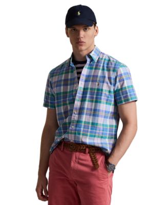 Men's Classic-Fit Short-Sleeve Oxford Shirt