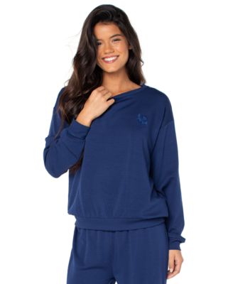 Women's Surfing By Moonlight Crewneck Sweatshirt