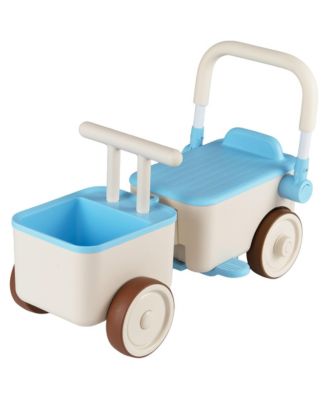 3-in-1 Ride-On Push Car with Pull Rope, 44 lb. Capacity, Ages 3-6