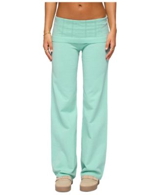 Women's Wanel Wide-Leg Low-Rise Pull-On Pants