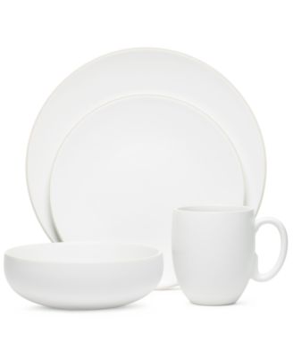 Vera Wang Wedgwood - "Naturals" 4-Piece Place Setting, Chalk