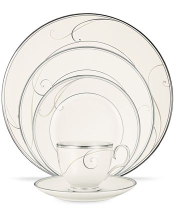 Noritake - "Platinum Wave" Small Bowl, 47 oz.