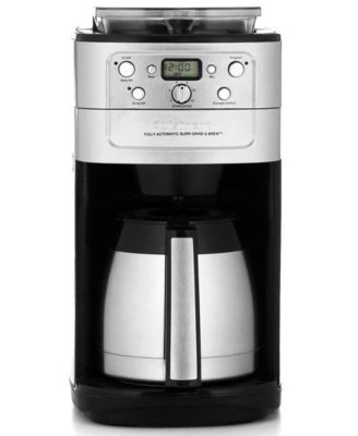 Cuisinart DGB-900BC Coffee Maker, Grind & Brew 12-Cup Thermal Automatic ...