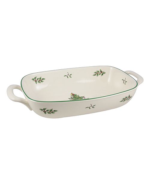 Spode Christmas Tree Serveware Handled Bread Basket Reviews