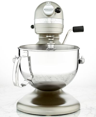 KitchenAid KP26M1XACS Architect 6 Qt. Stand Mixer, Only at ...