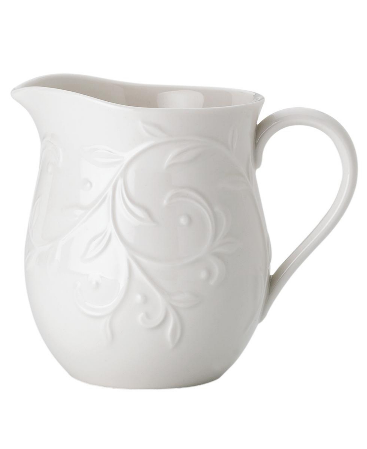 Lenox Dinnerware, Opal Innocence Carved Creamer
