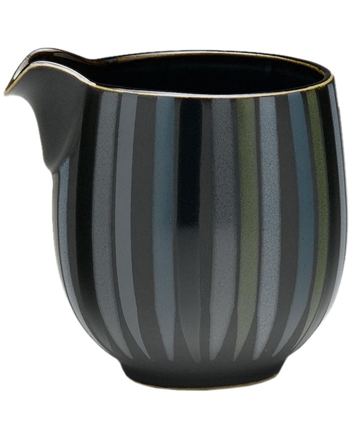 Denby Dinnerware, Jet Stripes Creamer Macy's