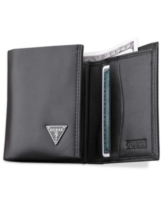 guess mens trifold wallet