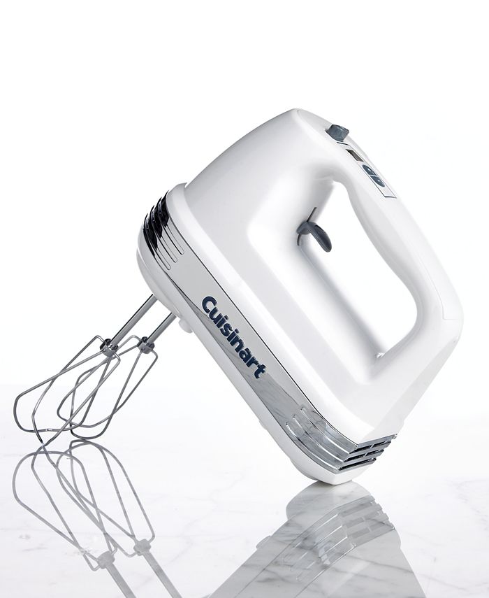 Cuisinart Power Advantage 9-Speed White Hand Mixer with Recipe Book and  Beater, Whisk and Dough Hook Attachments HM-90S - The Home Depot