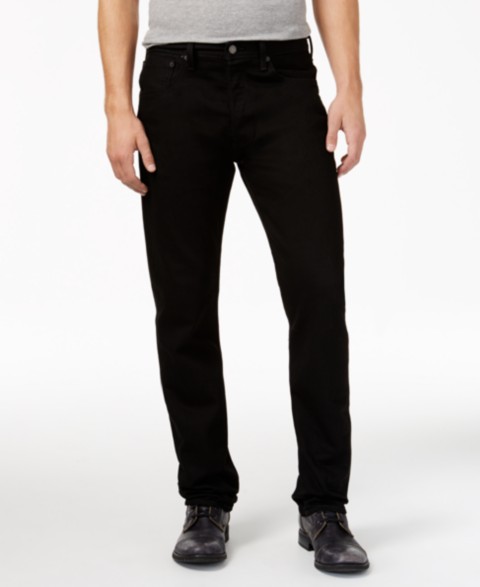 Мужские джинсы Levi's Men's 501 Straight-Fit Button Fly Stretch Jeans