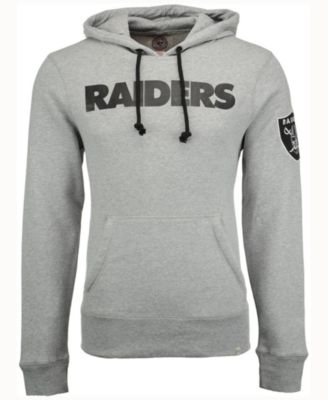 '47 Brand Men's Oakland Raiders Crosscheck Hoodie - Macy's