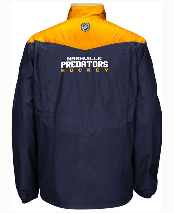 Reebok Men's Nashville Predators Center Ice Rink Jacket - Macy's