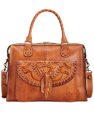 patricia nash tooled satchel