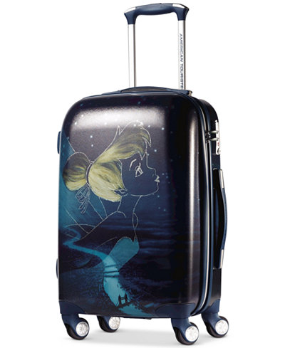 Disney Tinkerbell Expandable Hardside Spinner Suitcase by American Tourister