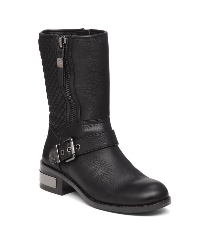 Vince Camuto Whynn Quilted Moto Booties - Macy's