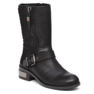 Vince Camuto Whynn Quilted Moto Booties - Macy's