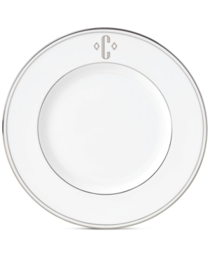 Lenox Federal Platinum Monogram Accent Plate Block Letters