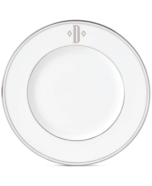 Lenox Federal Platinum Monogram Accent Plate Block Letters