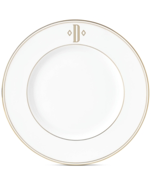 Lenox Federal Gold Monogram Accent Plate Block Letters