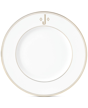 Lenox Federal Gold Monogram Accent Plate Block Letters