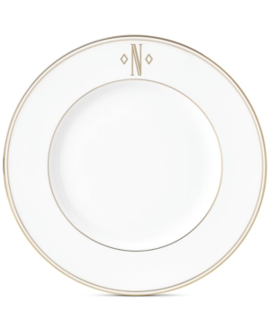 Lenox Federal Gold Monogram Accent Plate Block Letters