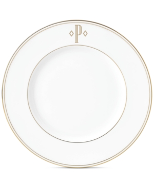 Lenox Federal Gold Monogram Accent Plate Block Letters